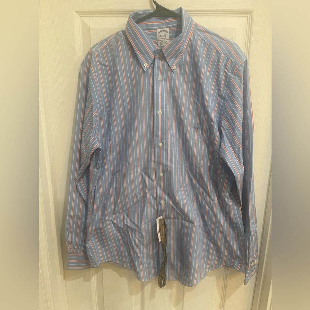 Brooks Brothers Regent Button-Down Non-Iron Shirt NWT